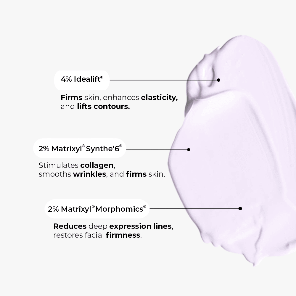 Lifting Peptides 8% Cream + HA Cleenlab.