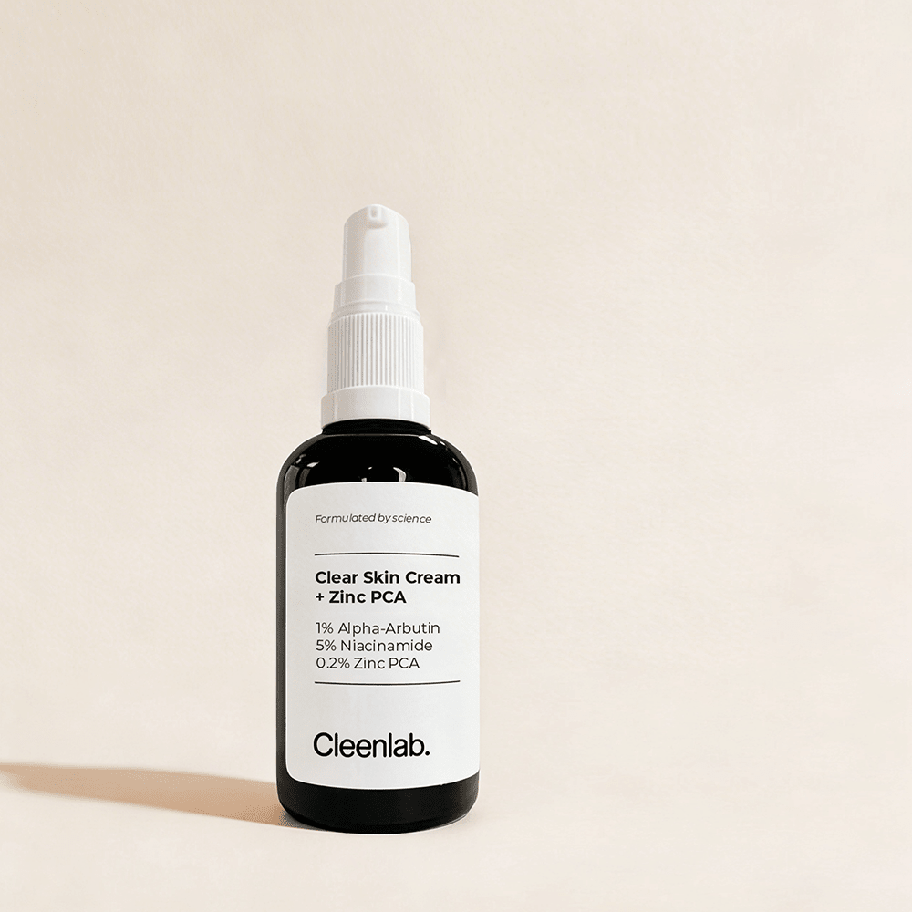 Clear Skin Cream + Zinc PCA - Cleenlab.