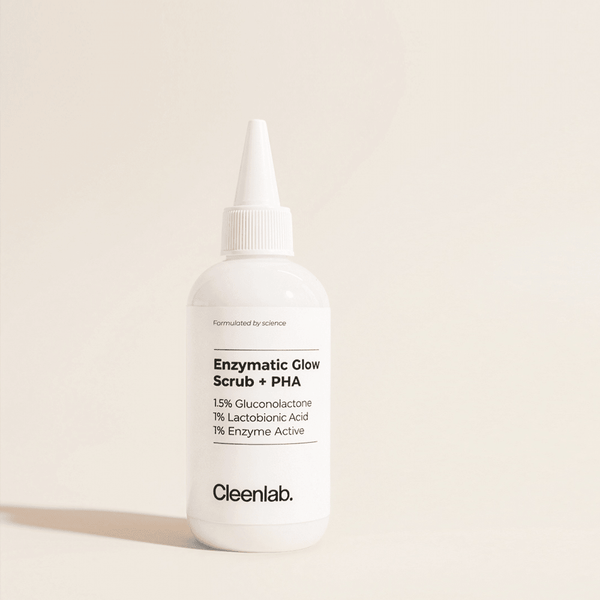 Enzymatic Glow Scrub + PHA - Cleenlab.