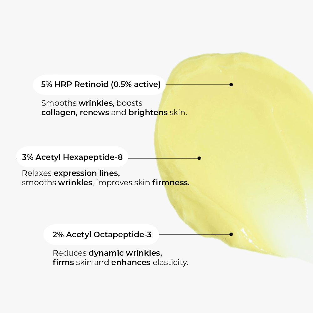 Retinoid 5% Peptide Cream  Cleenlab.