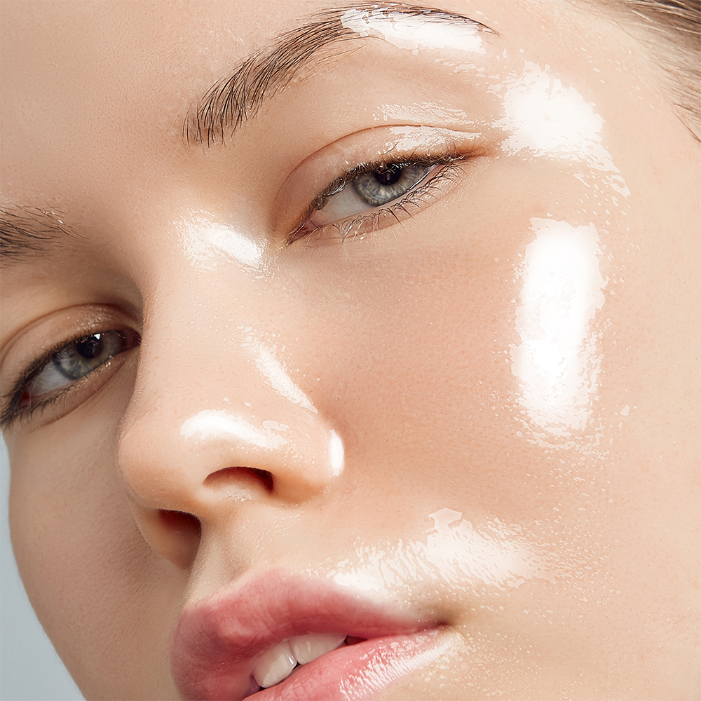 Liquid Glass Hydrogel Mask