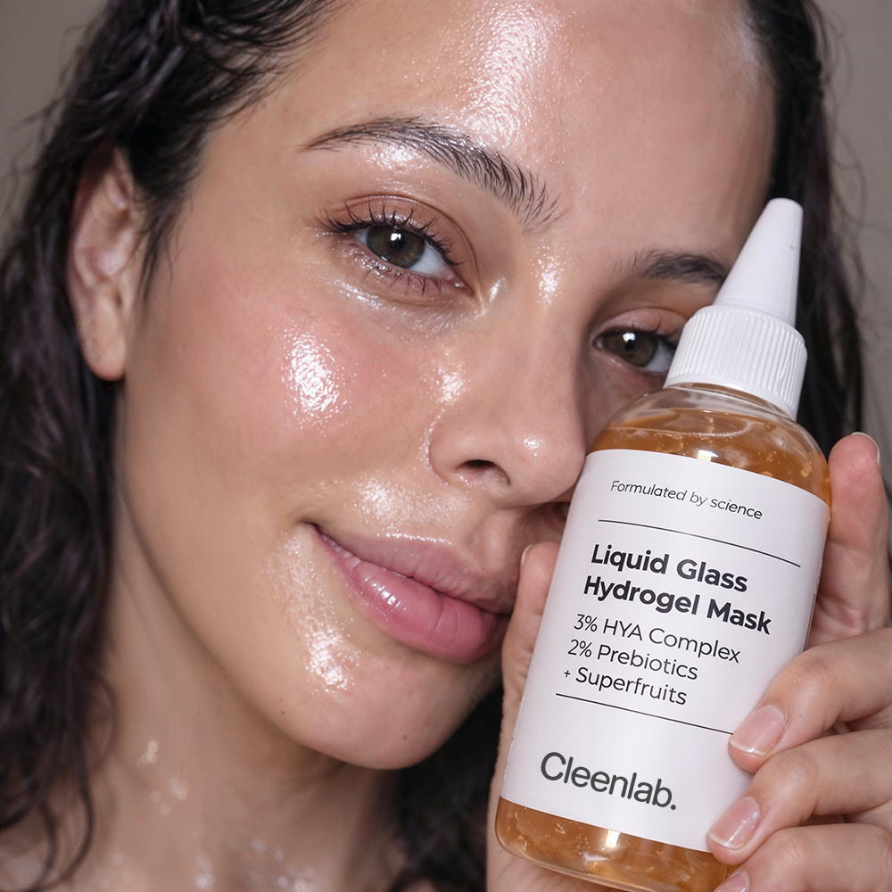 Liquid Glass Hydrogel Mask